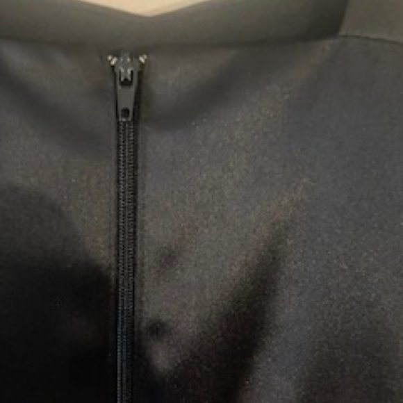 Sequin Hearts Dress - Black and Pink Hi-Low w/Flower Print (Girls Size 7) - $20 - Picture 6 of 10